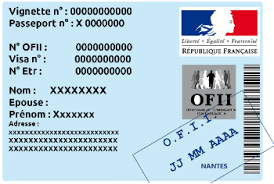 attestation de dépôt de l'OFII